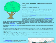 Tablet Screenshot of neff.family.name