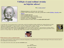 Tablet Screenshot of family.cz