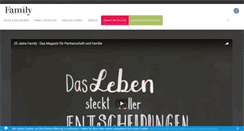 Desktop Screenshot of family.de